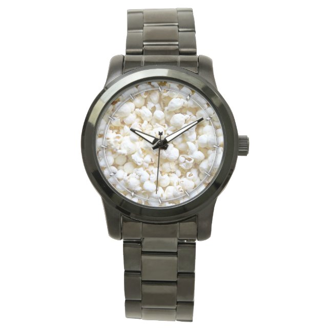 Popcorn texture Photography Horloge (Voorkant)