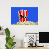 Popcorn Tijd Poster (Thuiskantoor)