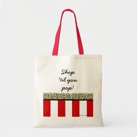 Popcorn Tote Bag (Voorkant)