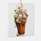 Popcorn van cavia's keramisch ornament (Rechts)