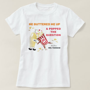 Popcorn Verloving T-shirt