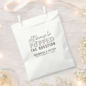 Popcorn Wedding Favor Bags Bedankzakje (Geknipt)