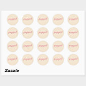 Popcorn Welcome Bag Sticker (Vel)