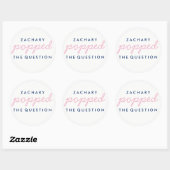 Popcorn Welcome Bag Sticker (Vel)