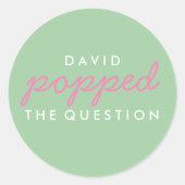 Popcorn Welcome Bag Sticker (Voorkant)