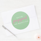 Popcorn Welcome Bag Sticker (Envelop)