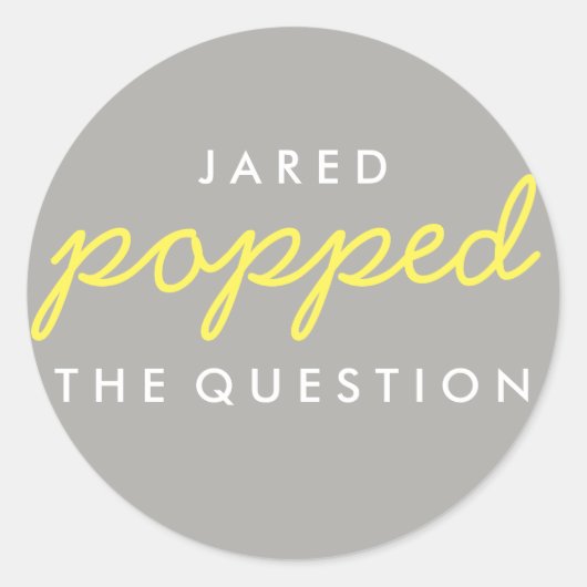 Popcorn Welcome Bag Sticker (Voorkant)