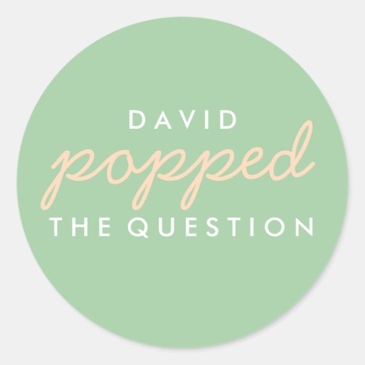 Popcorn Welcome Bag Sticker (Voorkant)