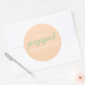 Popcorn Welcome Bag Sticker (Envelop)