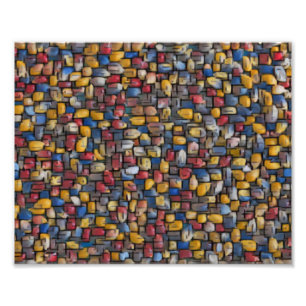 Popcornkunst Foto Afdruk