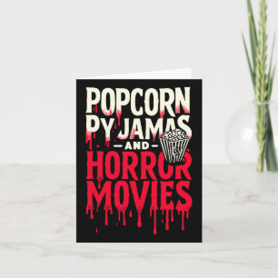 Popcornpyjama en griezelfilms Enge horrorfilms Kaart