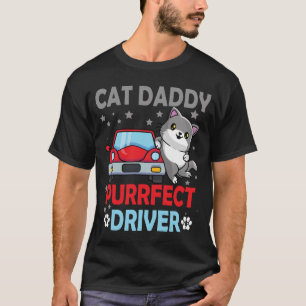 Popcultuur Kat Vader Purrfect Bestuurder Grappig T T-shirt