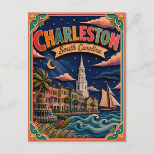 PopCut Staten Charleston South Carolina Papieren K Briefkaart