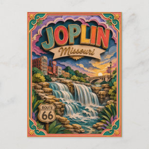 PopCut Staten Joplin Missouri Papieren Kunst Briefkaart