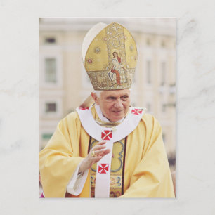 Pope Benedict XVI Feestdagenkaart