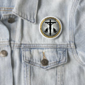 Pope Francis Ronde Button 5,7 Cm (In situ)