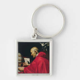 Pope Gregory de Grote Sleutelhanger