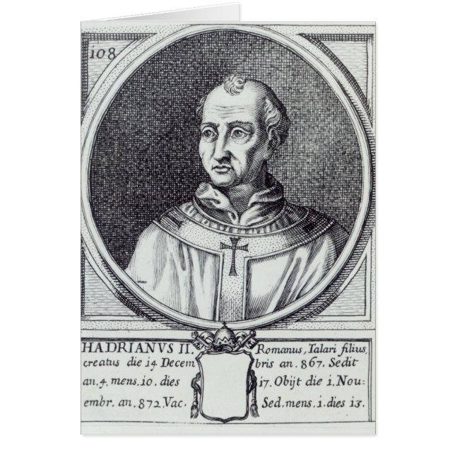 Pope Hadrian II (Voorkant)