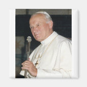 Pope John Paul II Magneet (Voorkant)