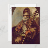 Pope Leo I Briefkaart (Voorkant / Achterkant)