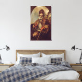 Pope Leo I Canvas Afdruk (Insitu (Slaapkamer))