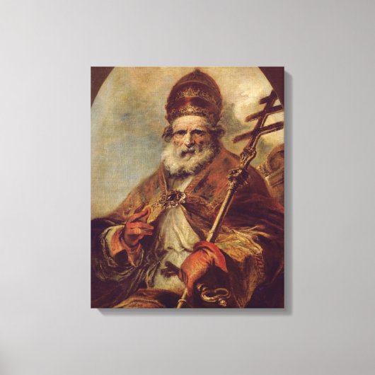 Pope Leo I Canvas Afdruk (Voorkant)