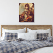 Pope Leo I Canvas Afdruk (Insitu (Slaapkamer))