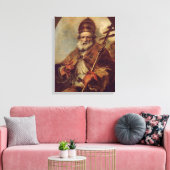 Pope Leo I Canvas Afdruk (Insitu (Woonkamer))