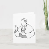 Pope Note Cards Kaart (Voorkant)