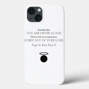 Pope St. John Paul II Quote iPhone Case