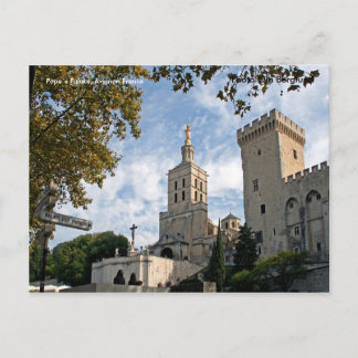 Pope's Palace, Avignon France, P... Briefkaart