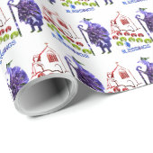 Pope's prayer & blessings cadeaupapier (Rol Hoek)