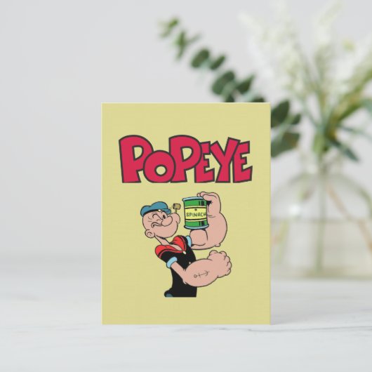 Popeye-Briefkaart Briefkaart (Staand voorkant)