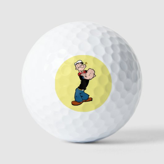 Popeye golfballen (Voorkant)
