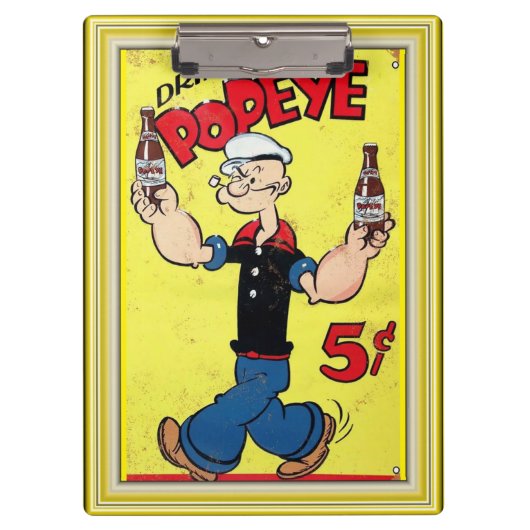 Popeye-klembord Klembord (Voorkant)