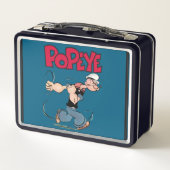 Popeye lunchbox (Achterkant)