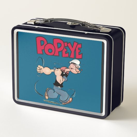 Popeye lunchbox (Achterkant)