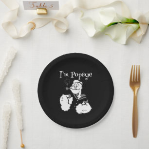 Popeye Paper-Bord Papieren Bordje