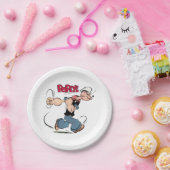 Popeye Paper-Bord Papieren Bordje (Feest)
