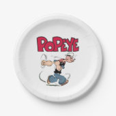 Popeye Paper-Bord Papieren Bordje (Voorkant)