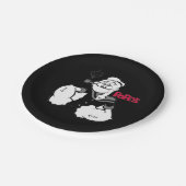 Popeye Paper-Bord Papieren Bordje (Gekanteld)