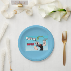 Popeye Paper-Bord Papieren Bordje