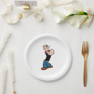 Popeye Paper-Bord Papieren Bordje