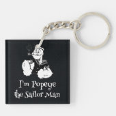 Popeye-Sleutelhanger Sleutelhanger (Achterkant)