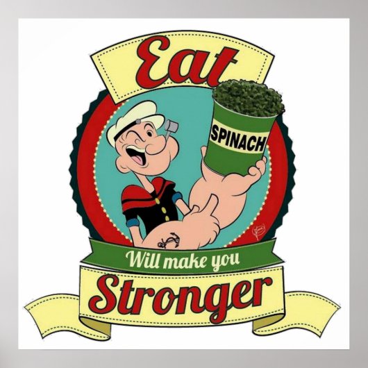 Popeye the Sailor Poster (Voorkant)