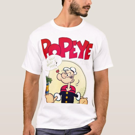 POPEYE THEMA T-SHIRT (Voorkant)