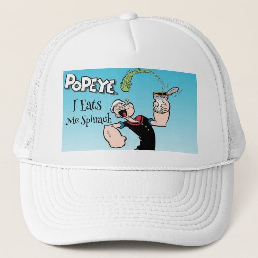 Popeye Trucker Hat Trucker Pet (Voorkant)