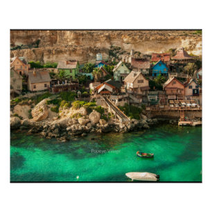 Popeye Village, Malta; Perfect Poster