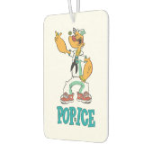 Popeye Vintage 1990 Parodie Luchtverfrisser (Links)