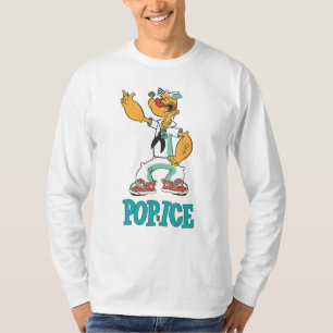 Popeye Vintage 1990 Parodie T-shirt